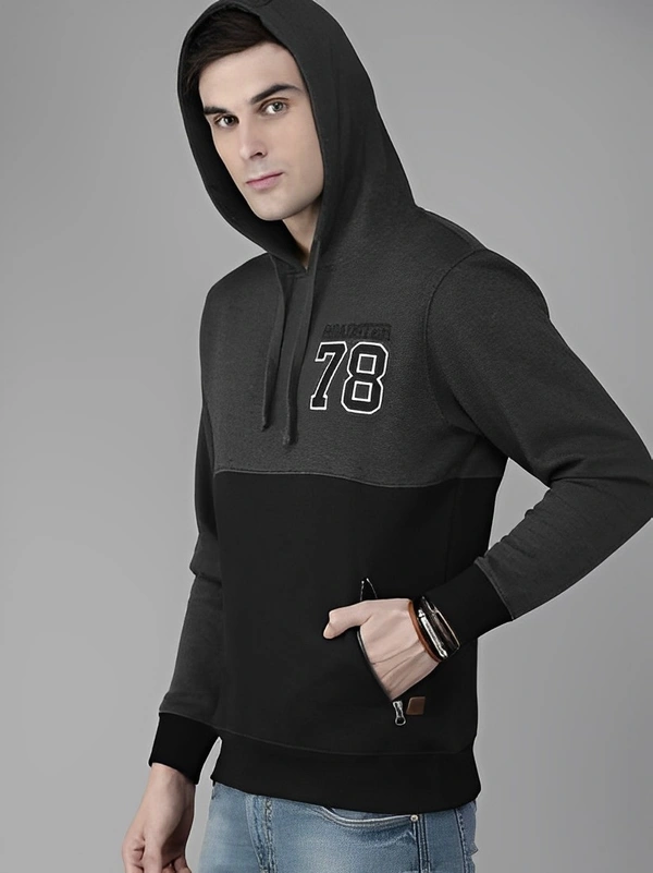 Roadster Full Sleeve Color Block Men - L, Red