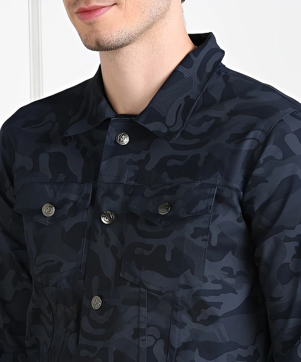 MONTREZ Full Sleeve Printed Men Jacket