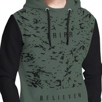 TRIPR Full Sleeve Printed Men Sweatshirt - Japanese Laurel, M