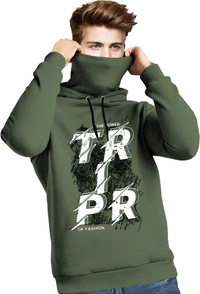 TRIPR Full Sleeve Printed Men Sweatshirt - Japanese Laurel