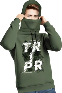 TRIPR Full Sleeve Printed Men Sweatshirt - Japanese Laurel