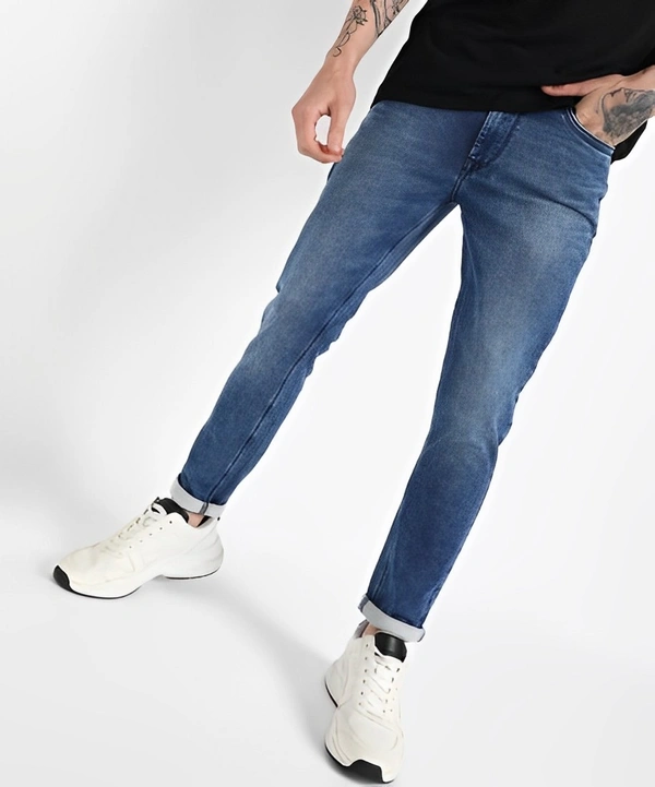 LAWMAN Slim Men Blue Jeans - Navy Blue, 32