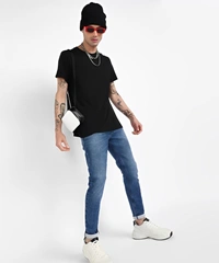 LAWMAN Slim Men Blue Jeans - Navy Blue, 32