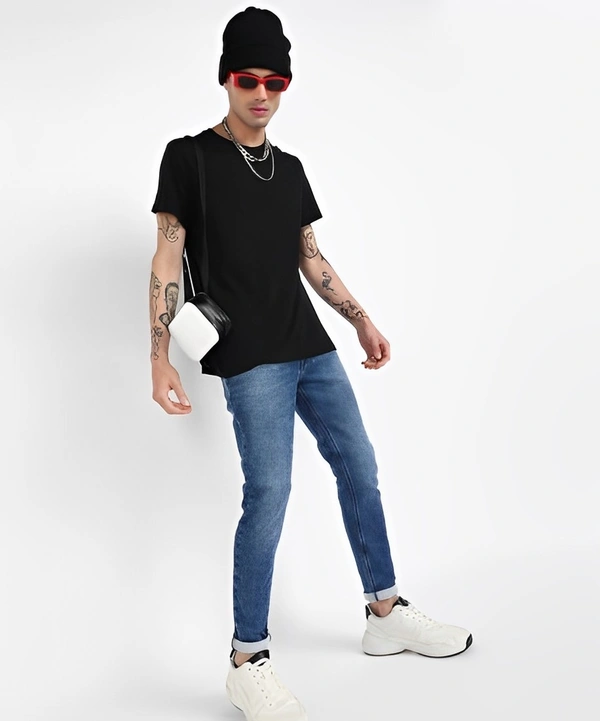LAWMAN Slim Men Blue Jeans - Navy Blue, 32