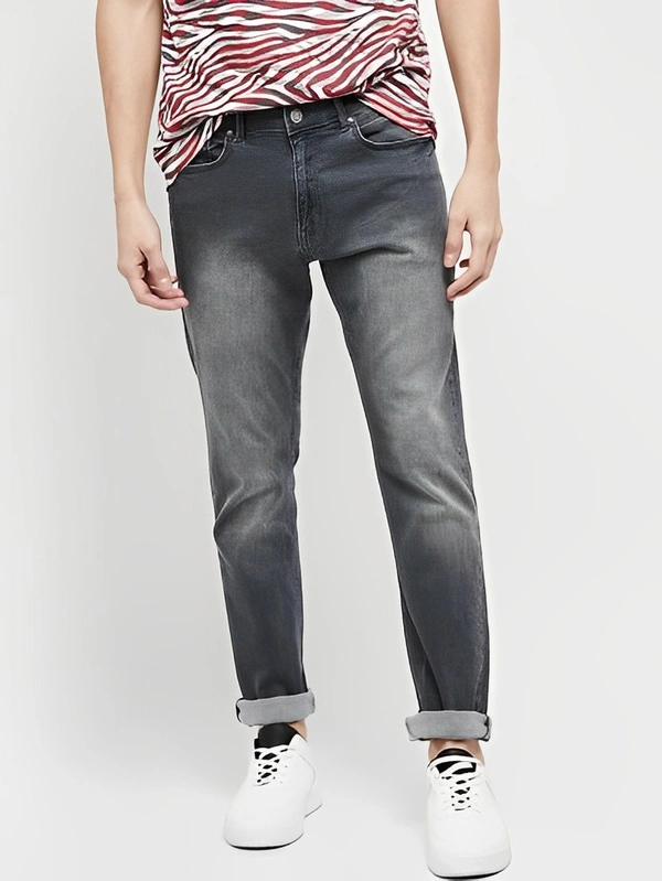 MAX Regular Men Grey Jeans - 34