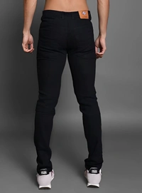 Lzard Regular Men Black Jeans - Black, 30