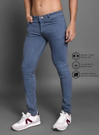 Lzard Regular Men Dark Blue Jeans - Ultramarine, 28