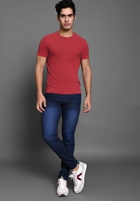 Lzard Regular Men Dark Blue Jeans - Ultramarine, 28