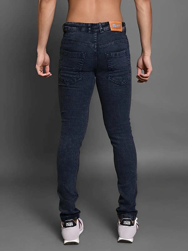Lzard Slim Men Grey Jeans - Black, 28