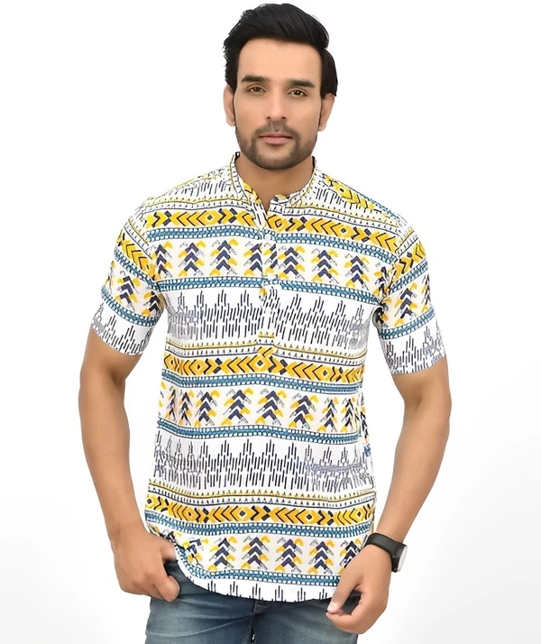 Men Printed Kurta