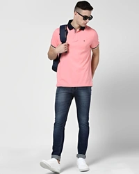 BUKKL Slim Men Blue Jeans - Navy Blue, 32