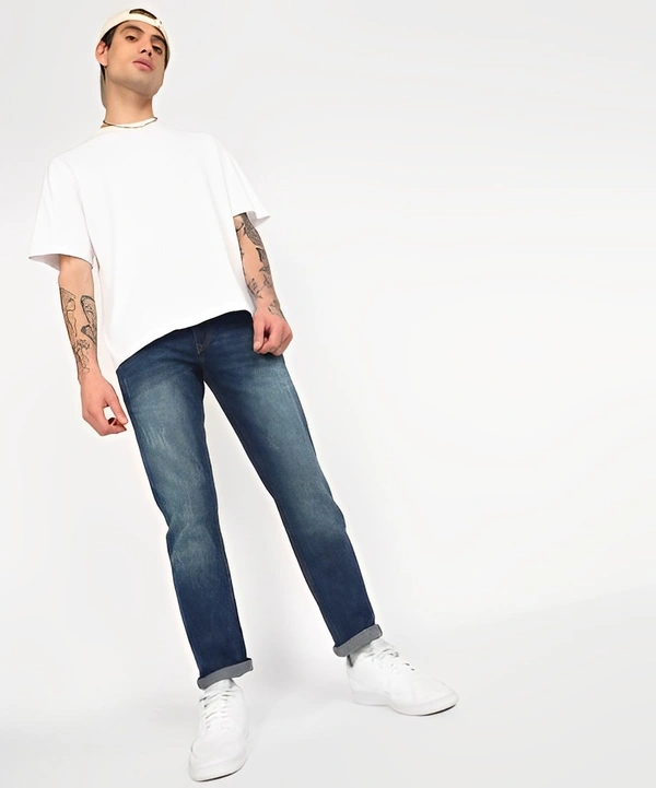 Roadster Slim Men Blue Jeans - 28