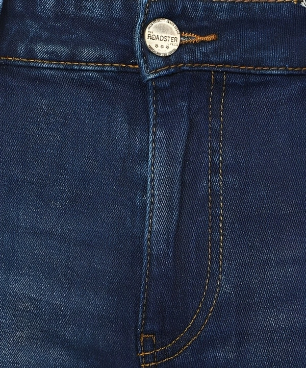 Roadster Slim Men Blue Jeans - 38
