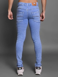 Lzard Regular Men Light Blue Jeans - Navy Blue, 34