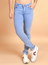 Lzard Slim Men Light Blue Jeans - 30