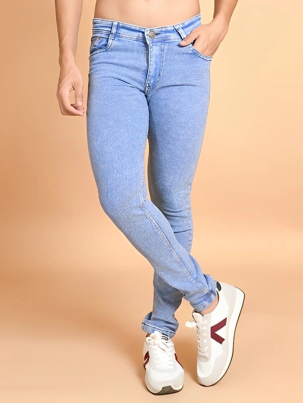 Lzard Slim Men Light Blue Jeans - 38