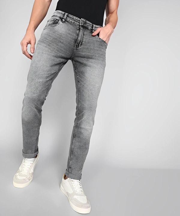 METRONAUT by Flipkart Skinny Men Grey Jeans - Dove Gray, 34