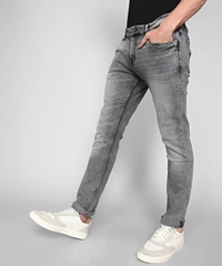 METRONAUT by Flipkart Skinny Men Grey Jeans - White, 32