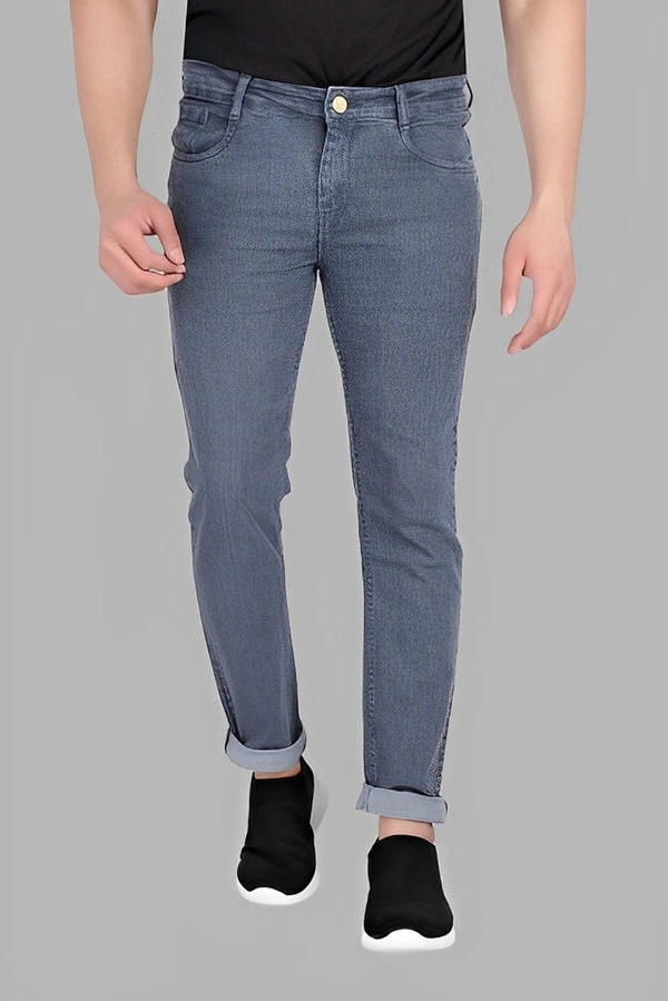 RAGZO Slim Men Dark Grey Jeans - Black, 32