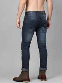 Roadster Skinny Men Dark Blue Jeans - 28