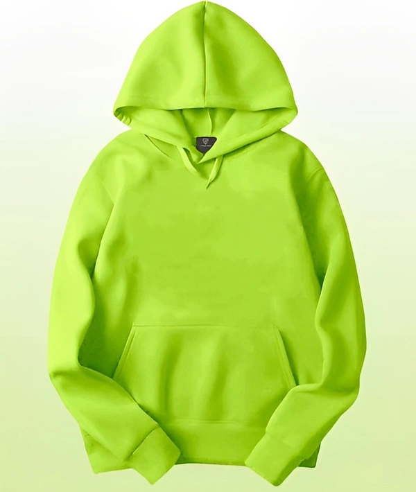 Foxter Full Sleeve Solid Men Sweatshirt - Harlequin, L