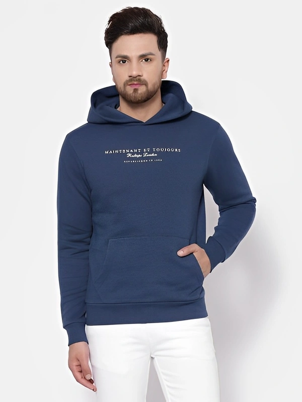 RED TAPE Full Sleeve Solid Men Sweatshirt - Ultramarine, S