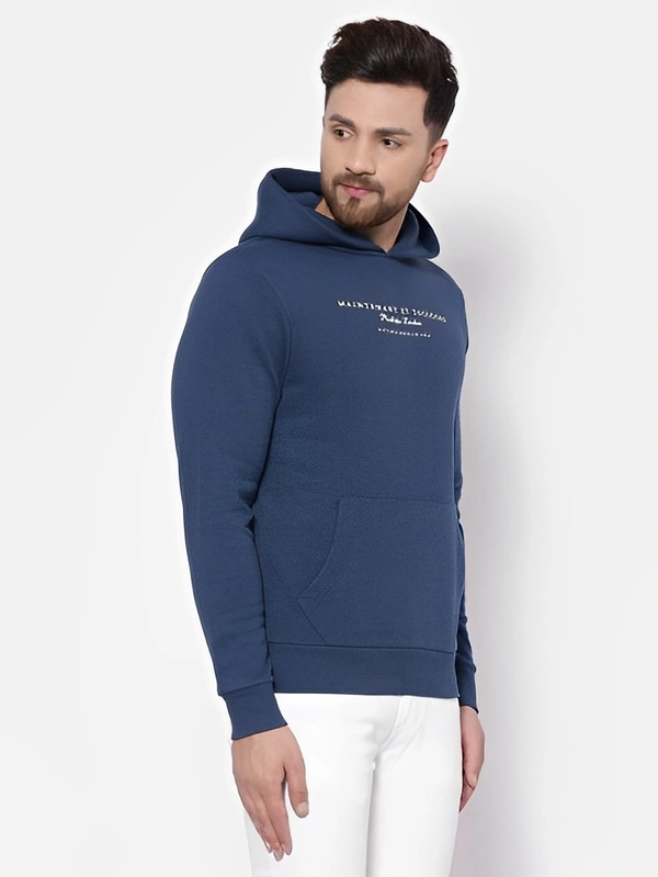 RED TAPE Full Sleeve Solid Men Sweatshirt - Ultramarine, M