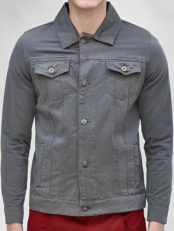 Men Denim Jacket - S