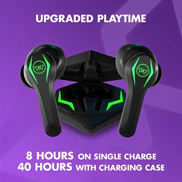 Wings Phantom Pro Gaming TWS with 40 Hrs