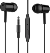 Earphones  K1  Wired Hendset - Black, Free