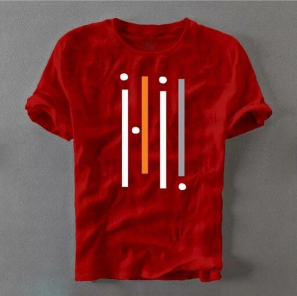 Solid Men Red T-shirt - Red, M