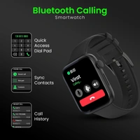 FIRE Boltt Nucleus ! 1.78" AMOLED Display With BT  Calling 368*448 Pix...  - Black