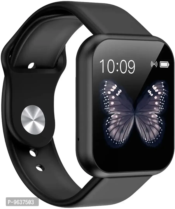 ID 116 Puls  Bluetooth Fitness Smart Watch For Men And Women - Black, Free