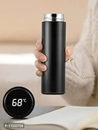 Temperature Water Bottle - Black, 500ml