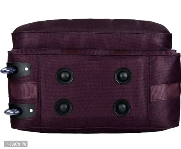 60L (Expandeble) Luggage Tarval Duffel Bag With Two Wheels - Carnaby Tan, Free