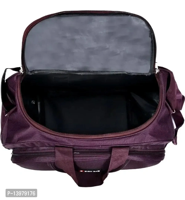 60L (Expandeble) Luggage Tarval Duffel Bag With Two Wheels - Carnaby Tan, Free