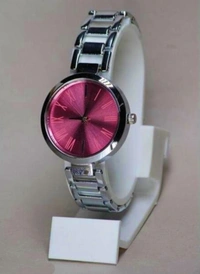 Analogue Pink Dial Watch For Girls  - Tickle Me Pink, Free Size