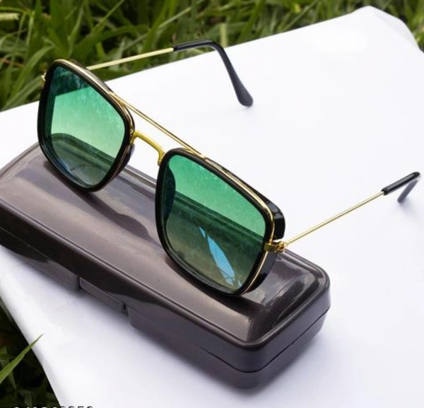 Kabir Singh Gradient Sunglasses For Men - Screamin' Green, Free Size
