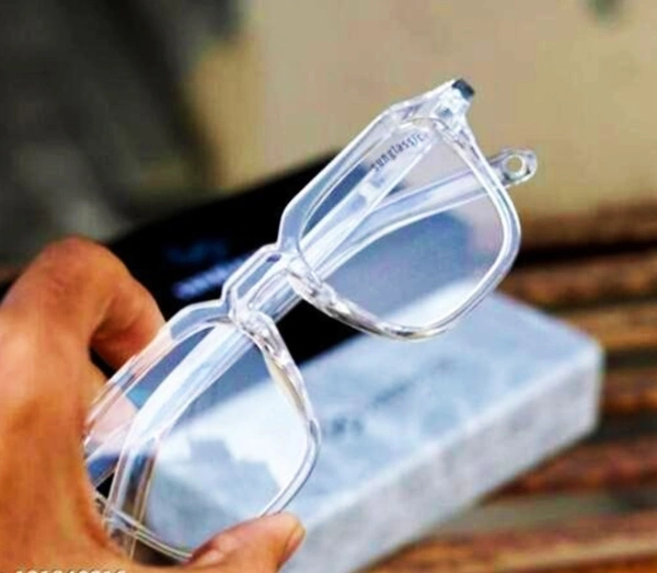 Trendy And Stylish White Sunglasses (Pack Of 1) UV Protection Retro Square Sunglasses  - White, Free Size