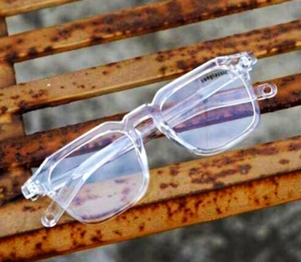 Trendy And Stylish White Sunglasses (Pack Of 1) UV Protection Retro Square Sunglasses  - White, Free Size
