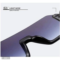 Stylish New Lens Design Mirror Sunglasses For Men And Boys   - Brown, Free Size