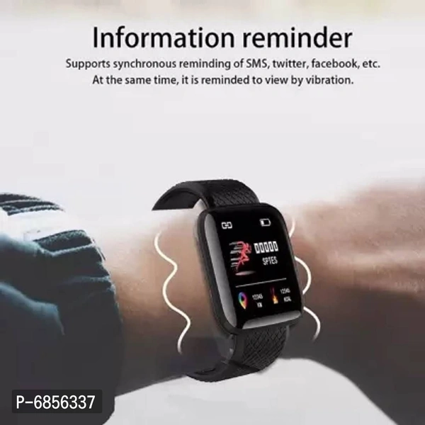 Smart Watch For Men Best Quality Smart Watch 1.44 Inch High Definition IPS Colour Screen Bluetooth Connectivity - Black, Free Size
