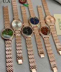 Rolex Metal Chain Premium Watch For Her - Free Size