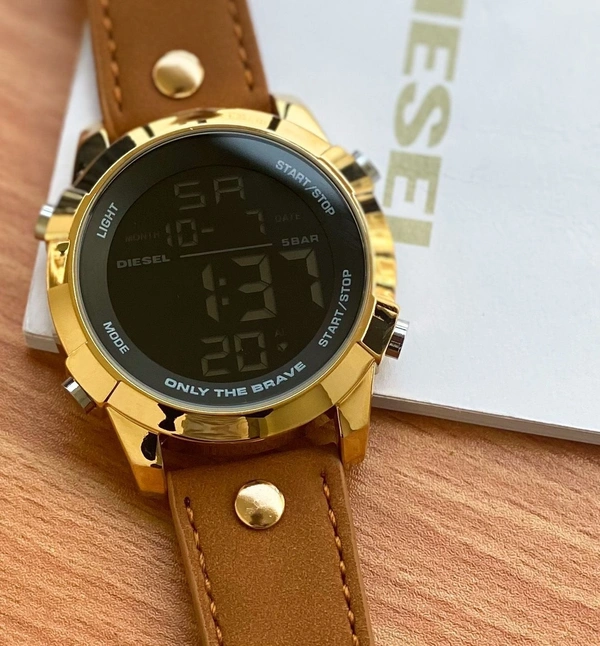 Diesel Futuristic Dashing With Fusion Of Digital Clock  - Free Size