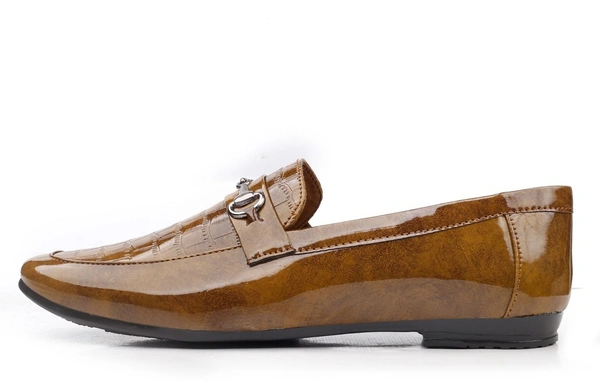 CLASSIQ TAN PARTYWEAR LOAFERS - Tan, 9