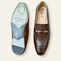 CLASSIQ BROWN LOAFERS FOR MEN - Brown, 8