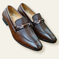 CLASSIQ BROWN LOAFERS FOR MEN - Brown, 8