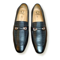 CLASSIQ BLACK MEN'S LOAFERS - Black, 8
