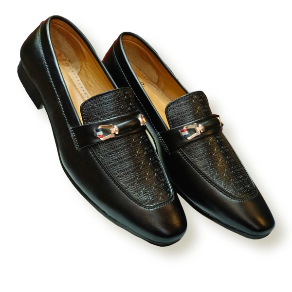 CLASSIQ BLACK MEN'S LOAFERS - Black, 9