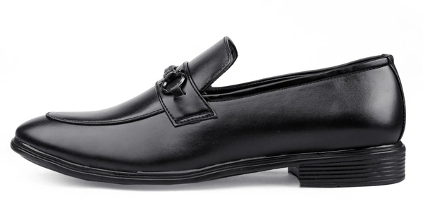 CLASSIQ BLACK PREMIUM LOAFERS - Black, 6